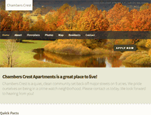 Tablet Screenshot of chamberscrest.com